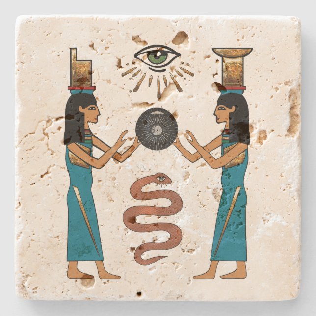 Star Riders Stone Coaster (Front)