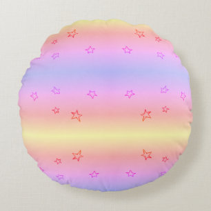 Star Round Pillow