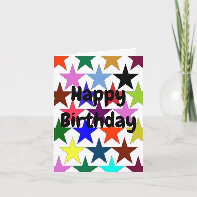 star row card (Front)