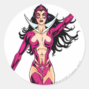 Star Sapphire 4 Classic Round Sticker