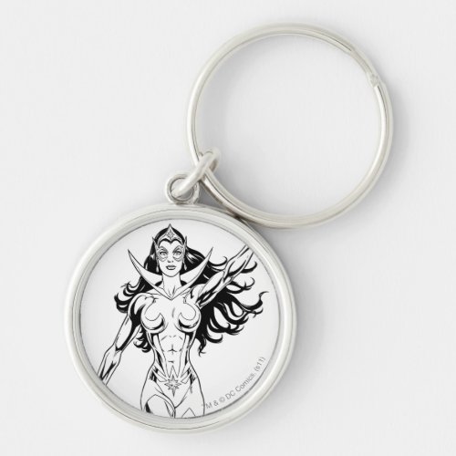 Star Sapphire 6 Keychain