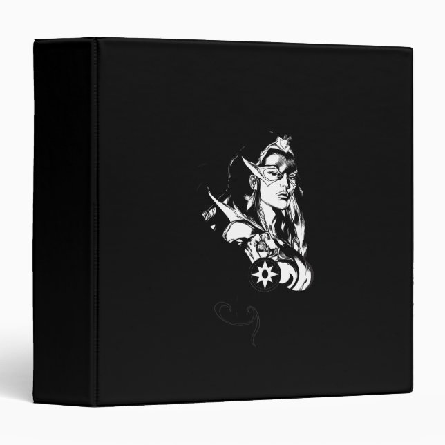 Star Sapphire Graphic 2 3 Ring Binder (Front/Spine)