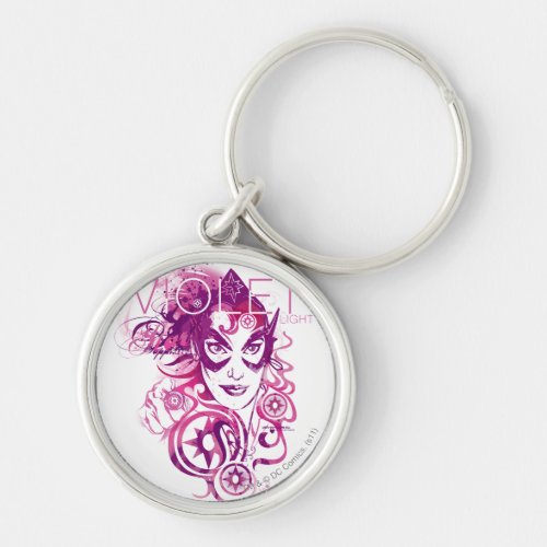 Star Sapphire Graphic 3 Keychain