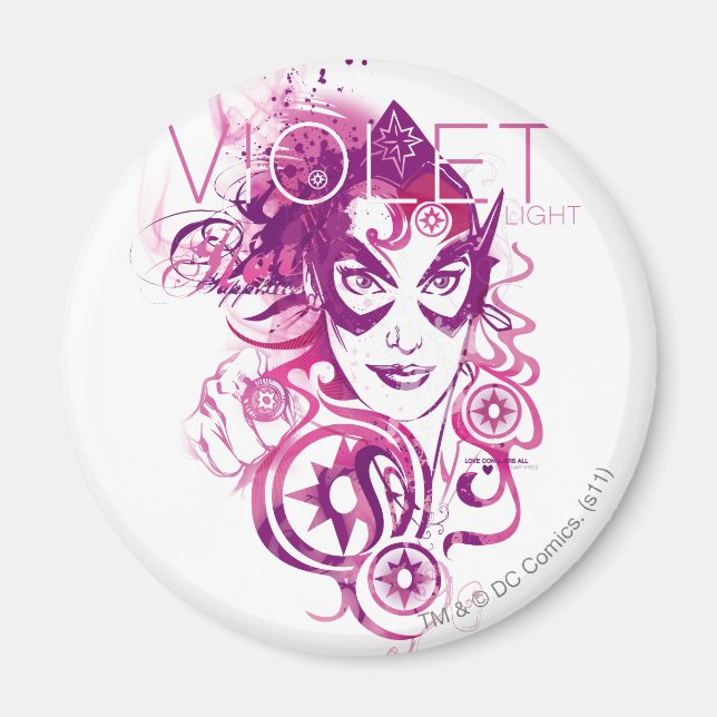 Star Sapphire Graphic 3 Magnet (Front)