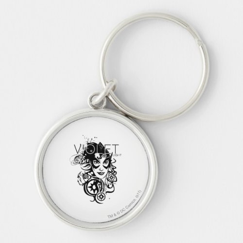 Star Sapphire Graphic 4 Keychain