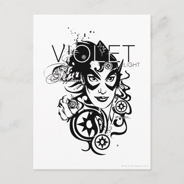 Star Sapphire Graphic 4 Postcard (Front)