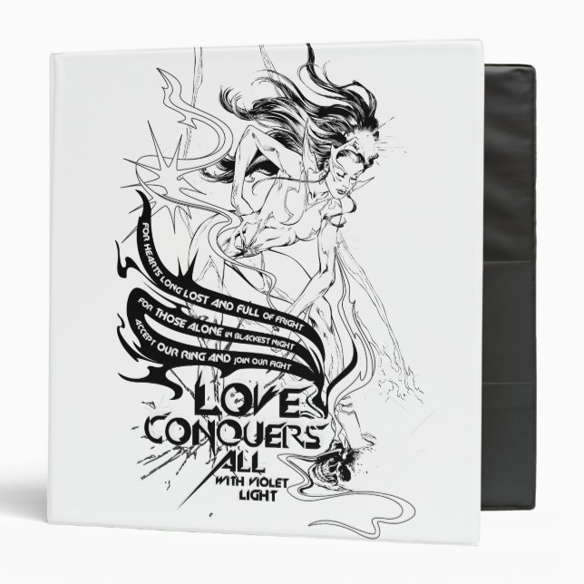 Star Sapphire Graphic 5 Binder (Front/Inside)