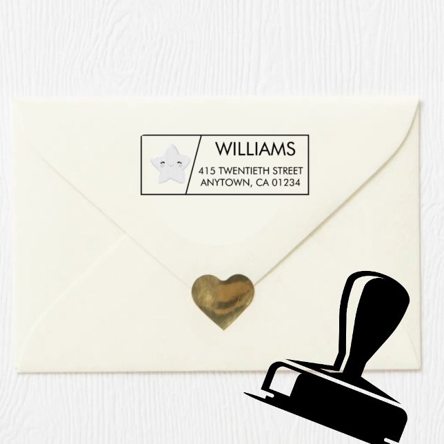 Star | Self-Inking Return Address Stamp (Creator Uploaded)