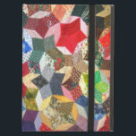 Star shaped quilt iPad case<br><div class="desc">Made with a star shaped pattern quilt.</div>