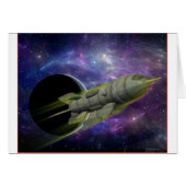 Star Ship All Occasion Card (Front Horizontal)