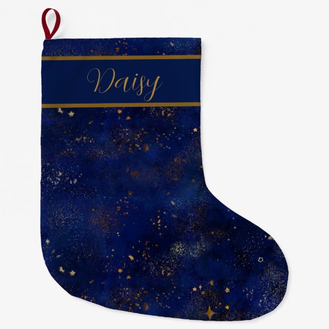 Star Skies Christmas Stocking (Front)