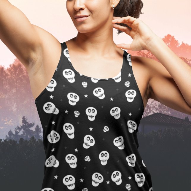 Star Skulls Tank Top (Creator Uploaded)