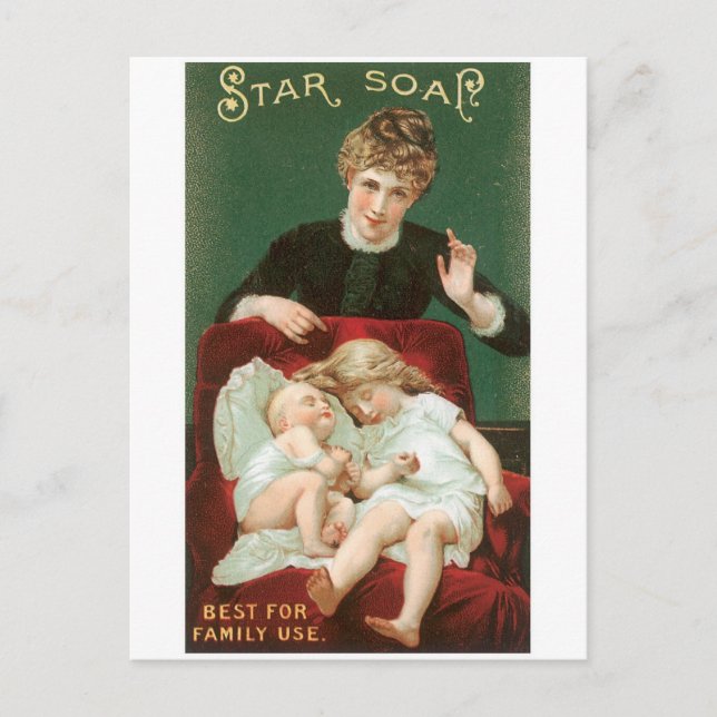 Star Soap Postcard (Front)