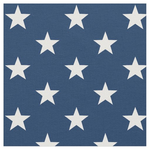 Star-Spangled 1" Stars Blue USA Fabric
