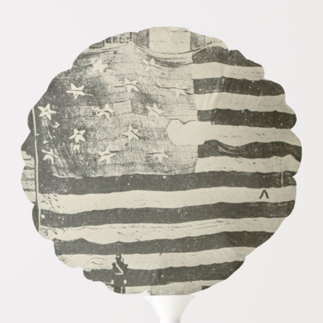 Star Spangled Banner: American Flag on Display Balloon (Front)