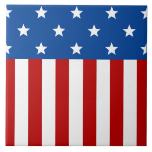 Star Spangled Banner Ceramic Tile
