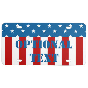 Star Spangled Banner  License Plate