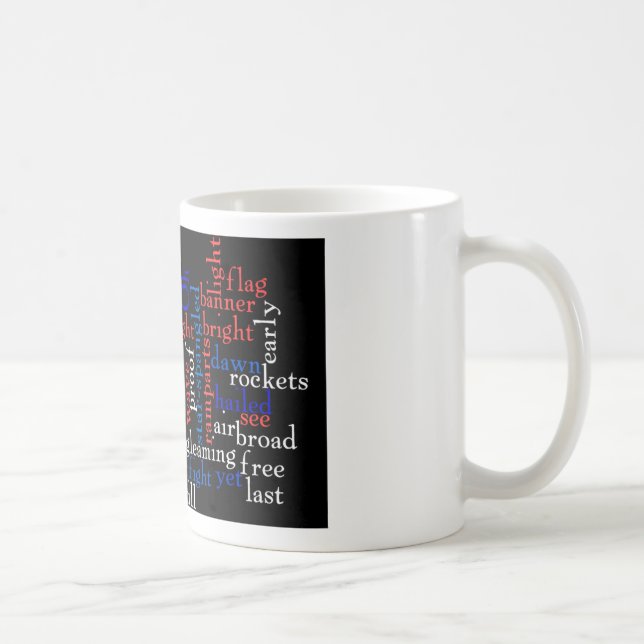 Star Spangled Banner mug (Right)