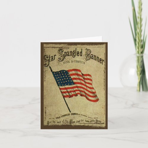 Star Spangled Banner_ Prim Lil Note Cards