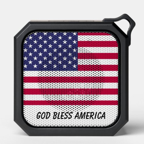 Star Spangled Banner US America Flag Bluetooth Speaker