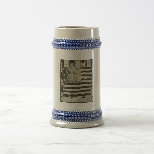 Star_Spangled Banner US Battlefield Flag American Beer Stein