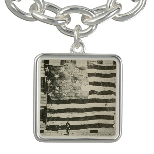 Star_Spangled Banner US Battlefield Flag American Bracelet