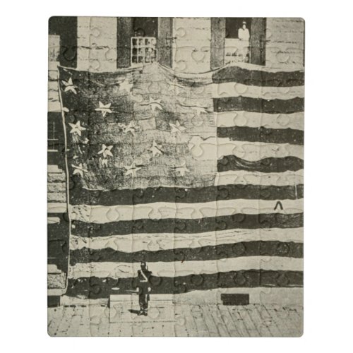 Star_Spangled Banner US Battlefield Flag American Jigsaw Puzzle