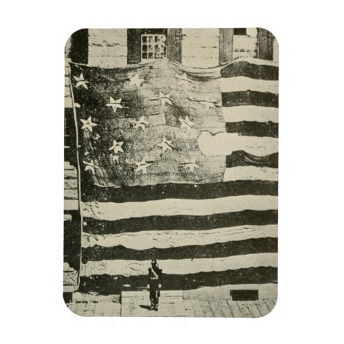 Star_Spangled Banner US Battlefield Flag American Magnet