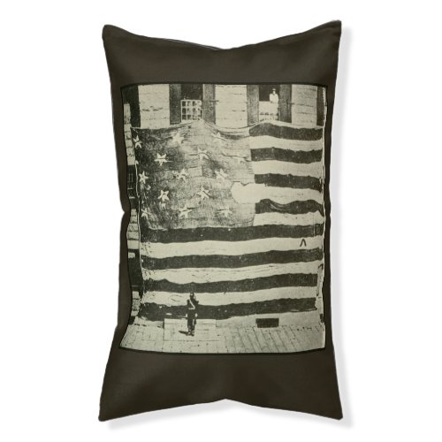 Star_Spangled Banner US Battlefield Flag American Pet Bed