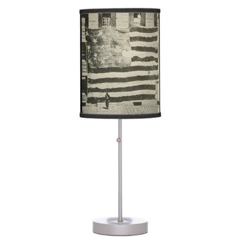 Star_Spangled Banner US Battlefield Flag American  Table Lamp