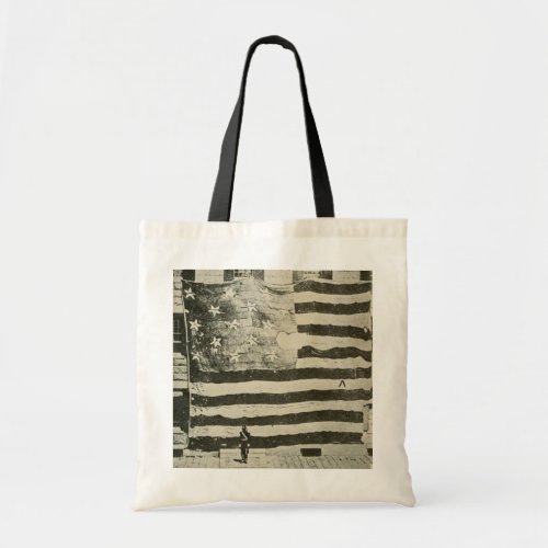 Star_Spangled Banner US Battlefield Flag American Tote Bag