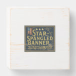Star-Spangled Banner Wooden Box Sign