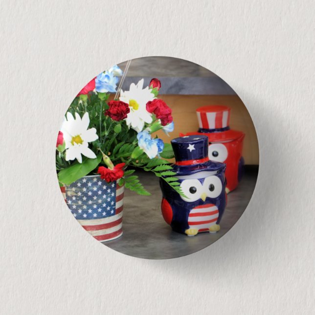 Star Spangled  Button (Front)