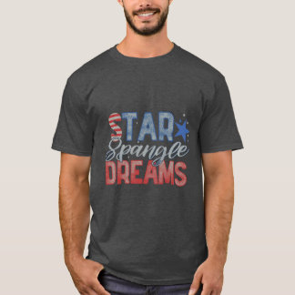 Star-Spangled Dreams: Patriotic T-Shirt Design