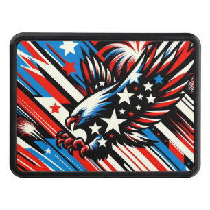 Star-Spangled Eagle Patriotic Hitch Cover