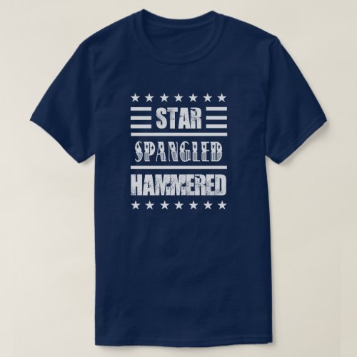 Star Spangled Hammered T_Shirt