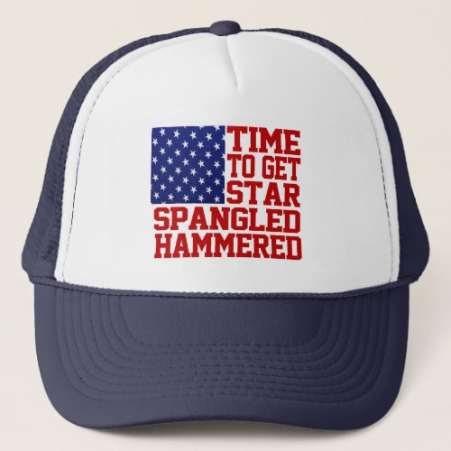 Star Spangled Hammered Trucker Hat