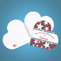 Star Spangled Heart-Shaped