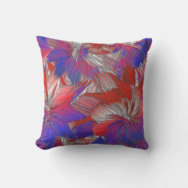 Star Spangled Outdoor Pillow (Front)
