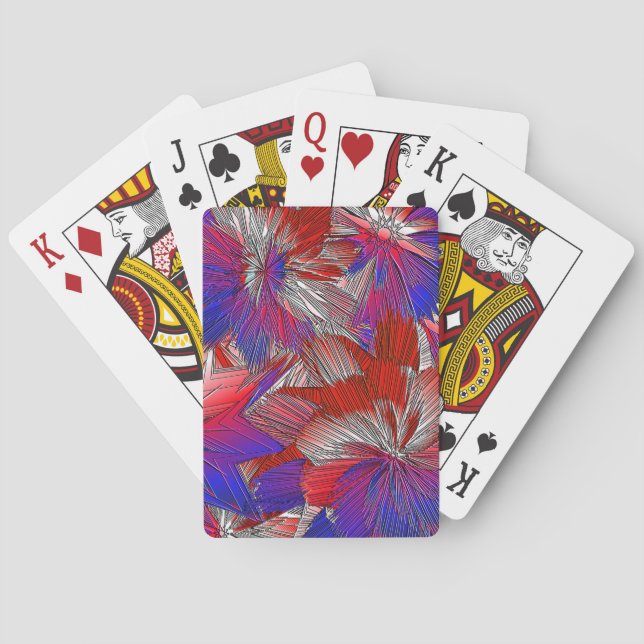 Star Spangled Poker Cards (Back)