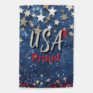 Star Spangled USA Proud Garden Flag