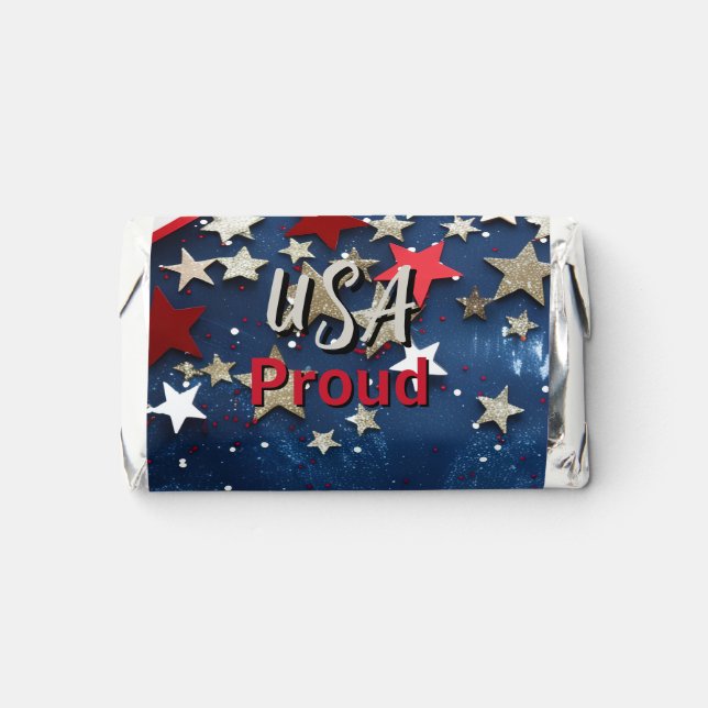 Star Spangled USA Proud Hershey's Miniatures (Front)