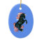 Star Spangled Wild Mustang Horse - Star Ornament