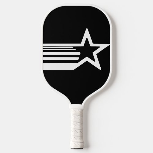 Star Speed White - Jet Black Pickleball Paddle