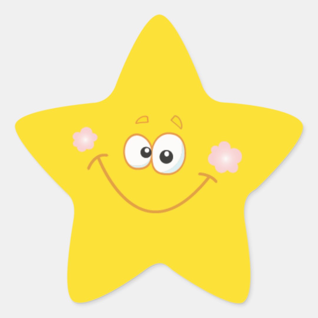 star star sticker | Zazzle