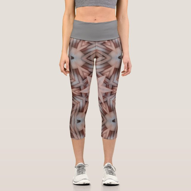 Star Starfish Dream Capri Leggings (Front)