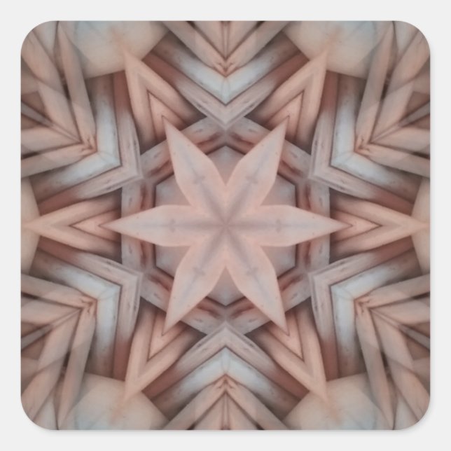 Star Starfish Dream Square Sticker (Front)
