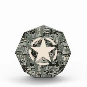 Star Stencil on Digital Camouflage Award