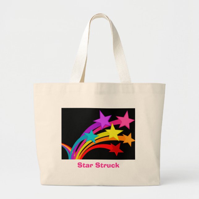 Star Struck Large Tote Bag (Front)