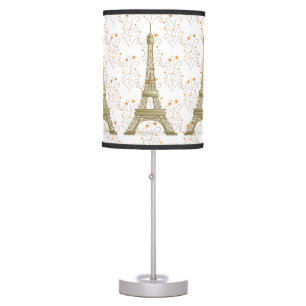 Star Struck Scrolls Bronze Eiffel Tower Paris . Table Lamp